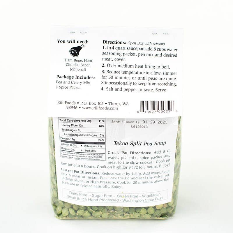 Rill Foods - Vente Soupes - Grand mélange pour soupe aux pois cassés Tekoa2