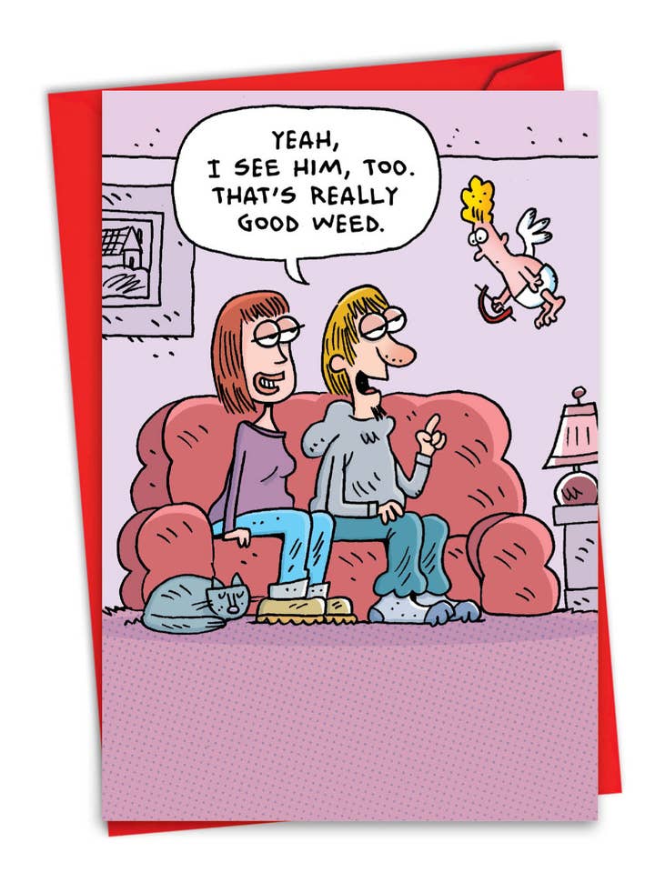 Alla hjärtans dag kort - Riktigt bra ogräs för wholesale av NobleWorks