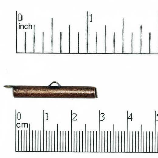 Continental Beads - Wholesale Craft Supplies - 30mm Slide Tube Sold by the Piece - K440