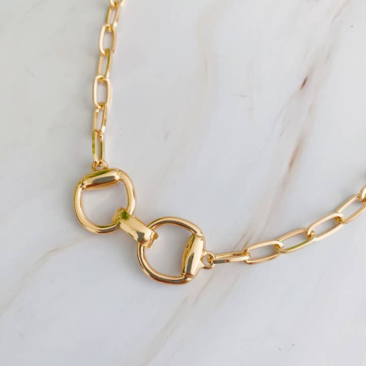 Ellison+Young - Wholesale Pendant/Charm Necklace - Equestrian Pendant Chain Necklace