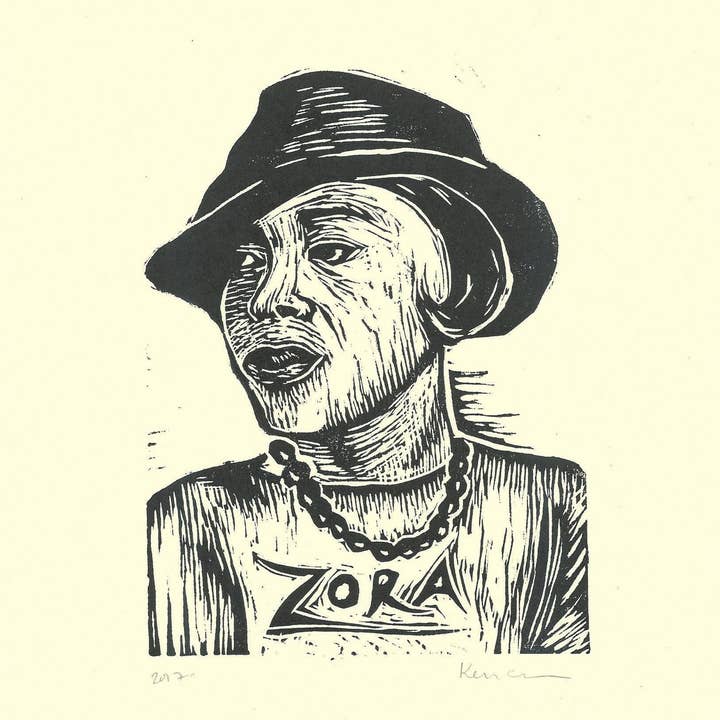 Zora Neale Hurston Portraits Prints for wholesale by Horse & Hare
