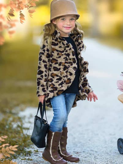 Brown Military Style Lace Ruffle Trimmed Boots By Liv and Mia for wholesale on Faire
