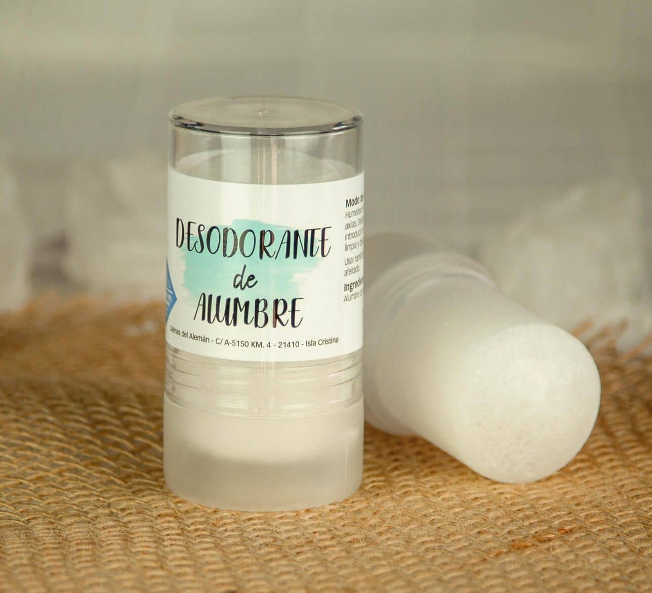 Salinas del Alemán - Vendita all'ingrosso Deodorante - Unisex - Deodorante all'allume di potassio0