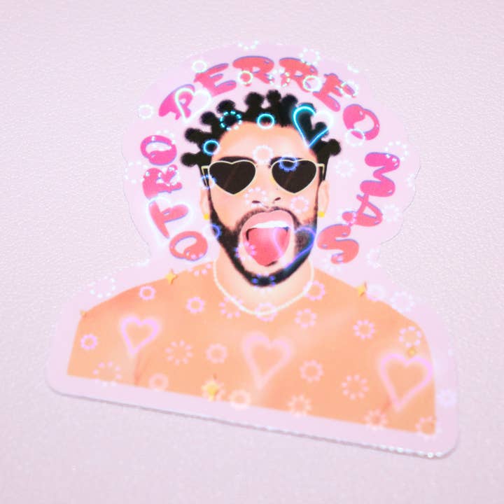 Bad Bunny Perreo Sticker - Latina Sticker - Un Verano Sin Ti for wholesale by Espyz Studio