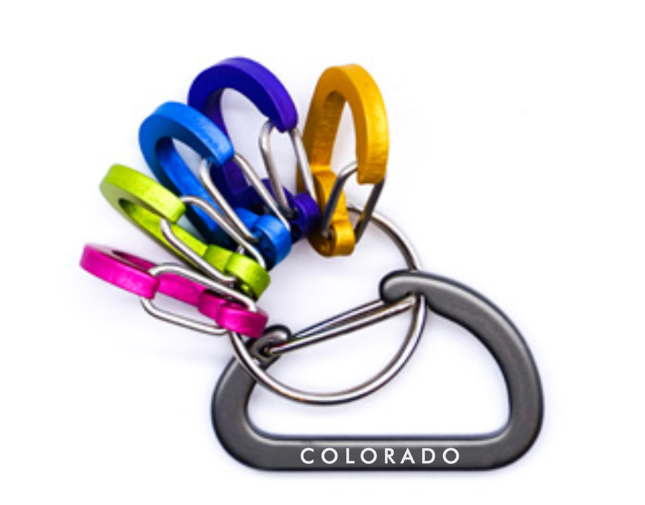 Snow Business USA - Wholesale Keychain - Unisex - Multi Color Mini Carabiner1