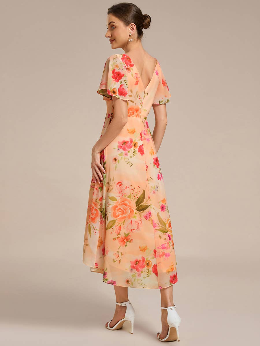 Ever-Pretty – Großhandel Kleid – Damen – Chiffonkleider mit plis­sierten Rüschen für Hochzeitsgäste62