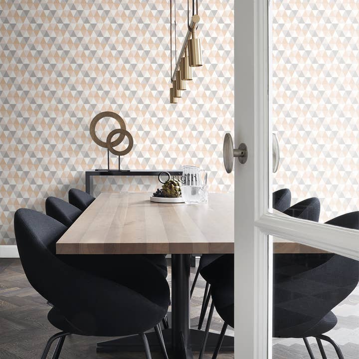 The Design Department b.v. - Wholesale Behangrol - Behang grafische driehoeken33