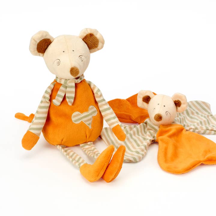 Kit Travieso MIMI LA RATONA naranja para venta al por mayor de Les Bebes d'Elysea