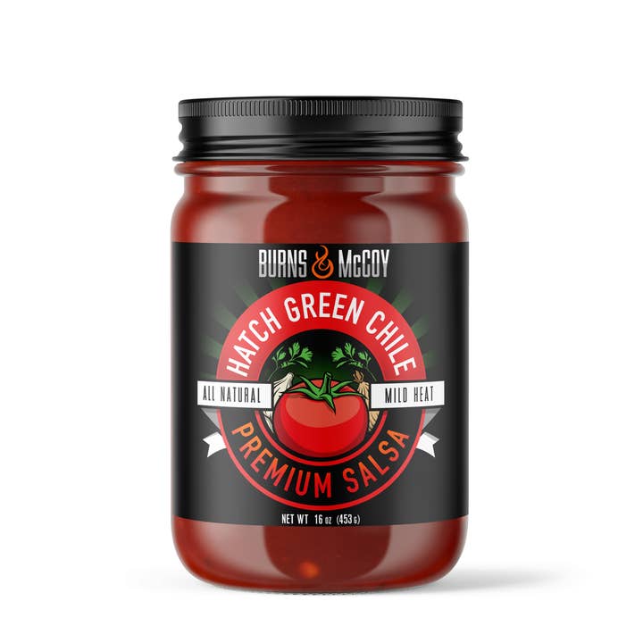 Schlüpfen Grüne Chile Salsa für den Großhandel von Burns and McCoy Sauce