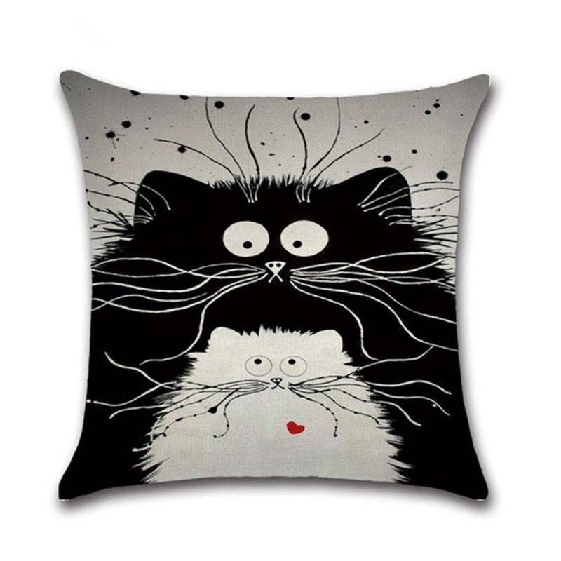 Moderny - Wholesale Throw Pillow Cover - Meow Meow Cushion Covers2