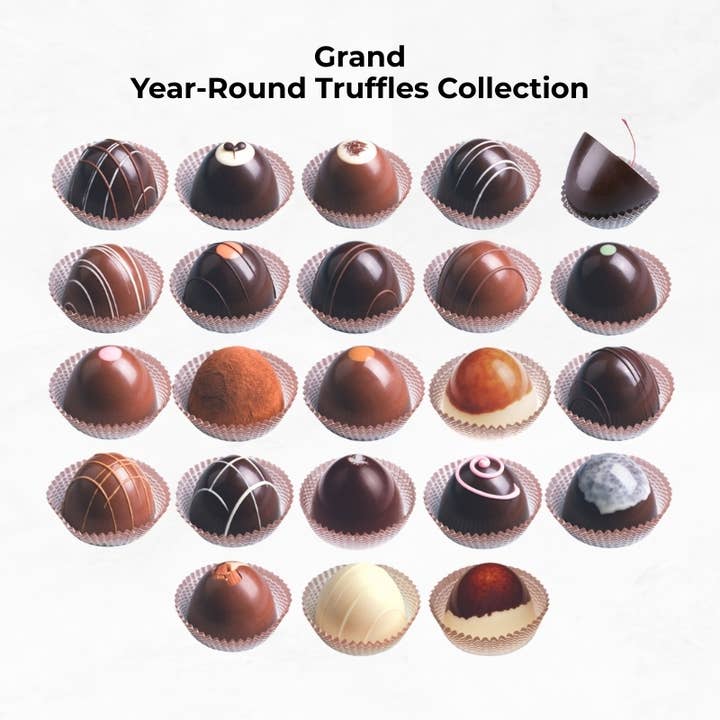 Grand Gourmet Chocolate Truffles - Year-Round for wholesale by Le Grand Confectionary