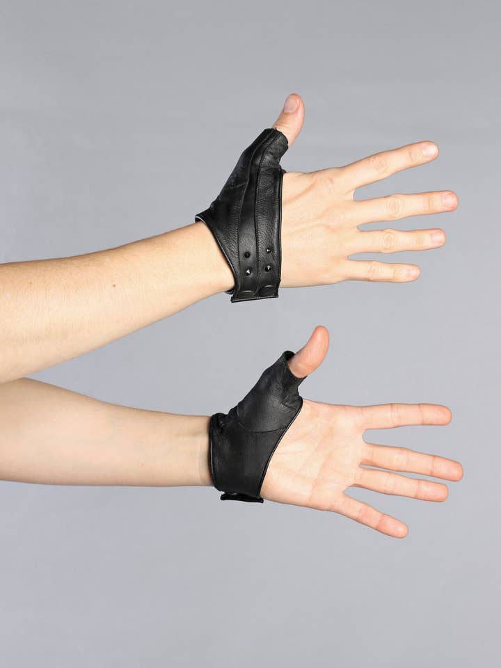 Fem och Diamond Grip Handske - läder för wholesale av Five and Diamond