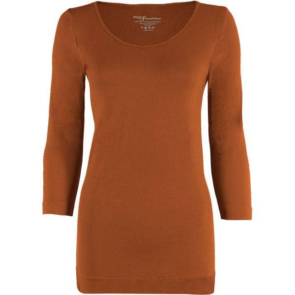 The Magic Scarf Company - Wholesale Knit Top - Women's - 2820 - Magic SmoothWear 3/4 & Long Sleeve10