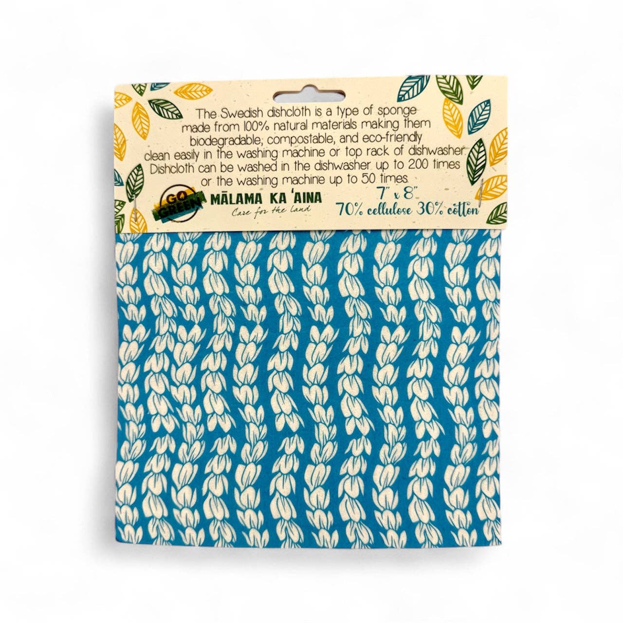 Homegrown - Wholesale Dishcloth - PIKAKE BLUE ECO SPONGE0