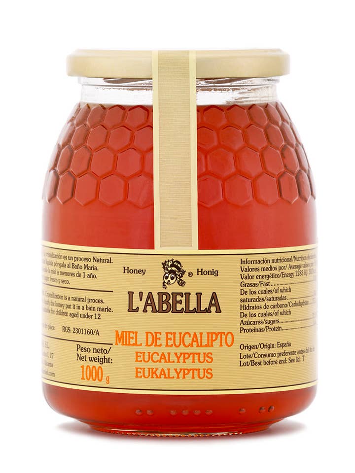 Miele di eucalipto L'Abellamel 1000G per la vendita all'ingrosso da parte di L'ABELLA MIEL