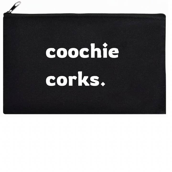 Bag Zippered - Coochie Corks for wholesale by Snarky Megs