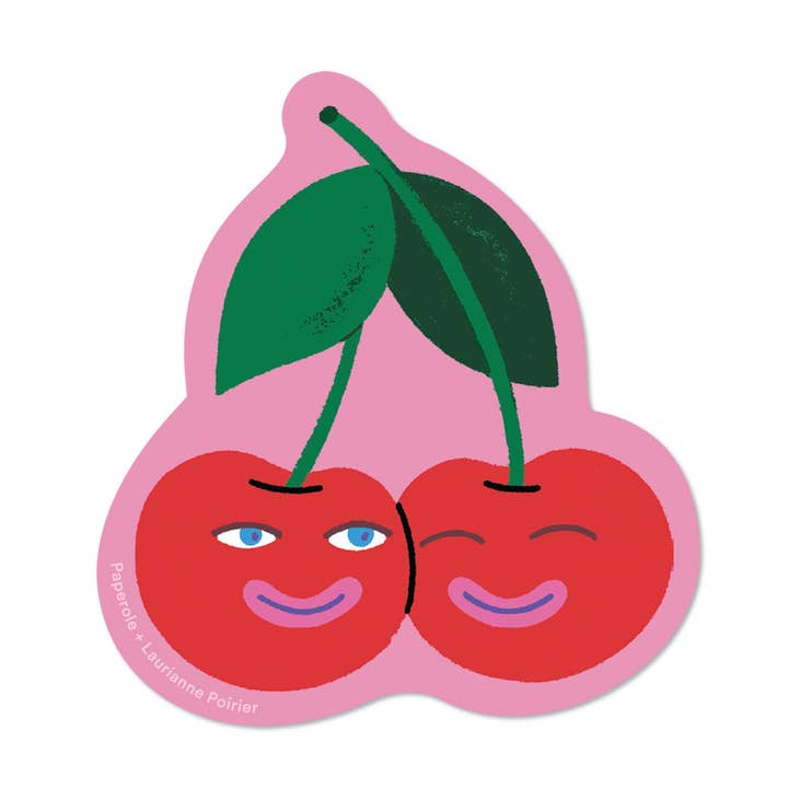 CHERRIES – Bumper Sticker for wholesale by Paperole