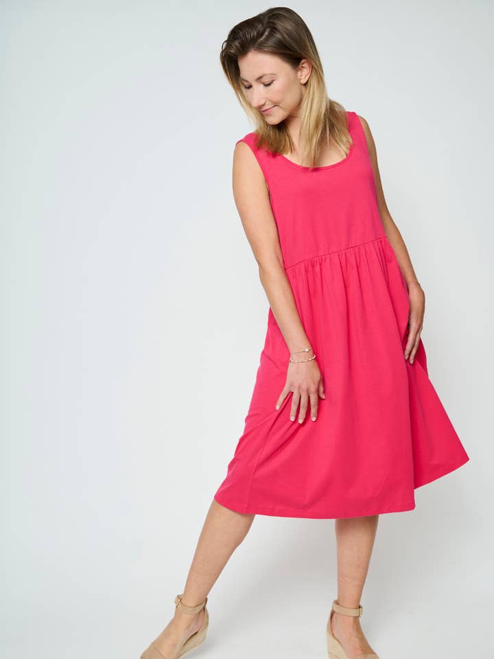 we samay - Wholesale Dress - Women's - Organic cotton strappy dress1