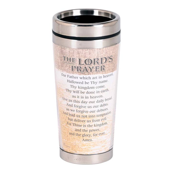 Travel Mug The Lords Prayer KJV 16 oz for wholesale by Dicksons
