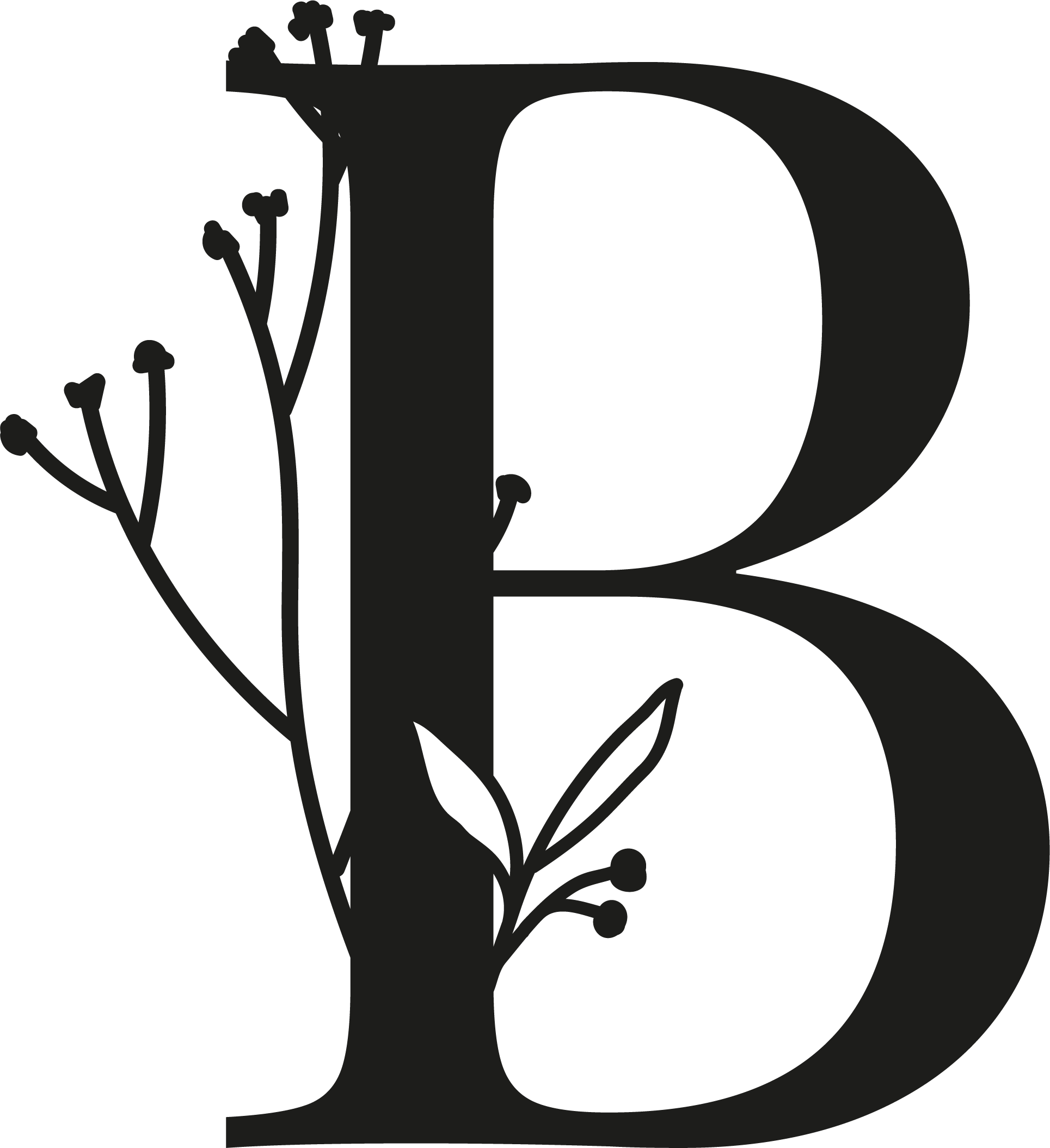 Keystone Steel Co. - Wholesale Wall Accent - Botanical Letter Wall Decor12