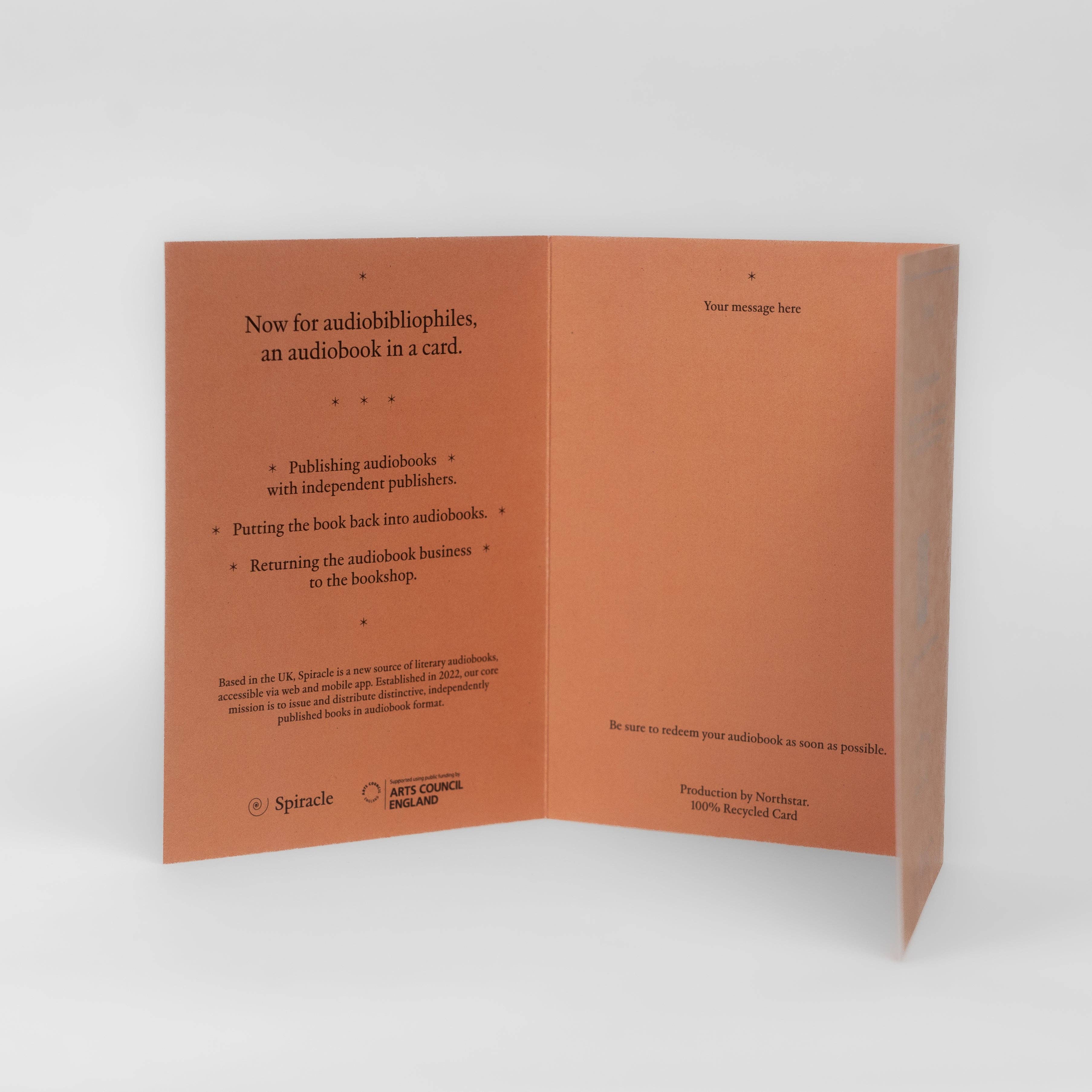 Spiracle Audiobooks – wholesale Everyday greeting card – Jane Austen’s Pride and Prejudice Audiobook Gift12