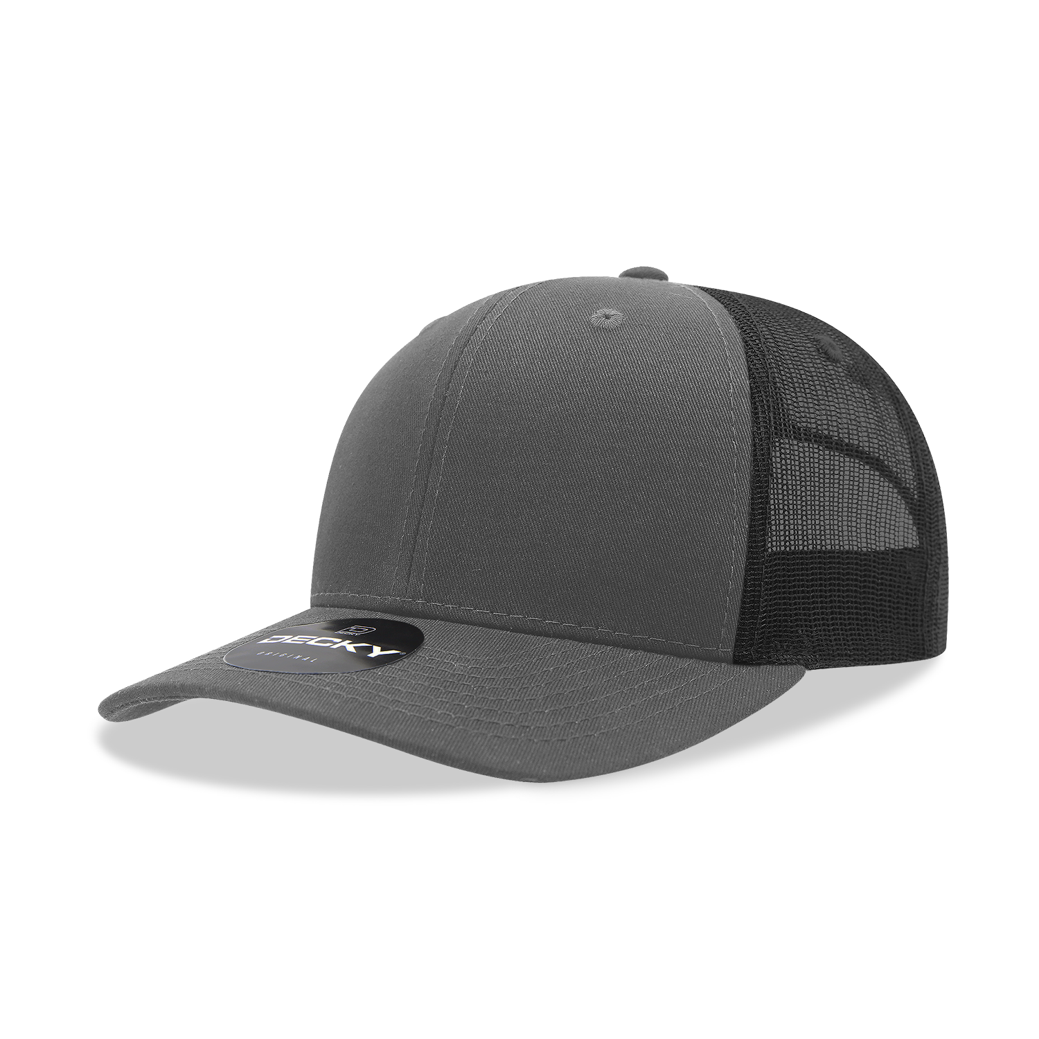 The Park Wholesale - Vente Casquette de camionneur – unisexe - Casquette Trucker classique Decky 6021, 6 panneaux, style mid pro82