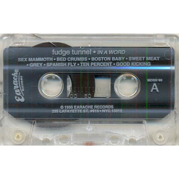 Real Retro - Wholesale Music accessory - FUDGE TUNNEL In A Word Sealed Music Cassette2