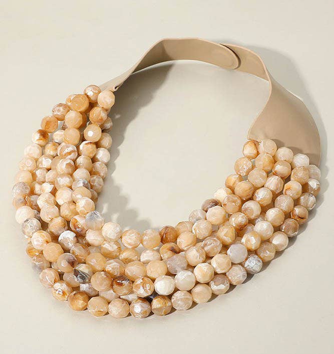 anbfashion - Vente Colliers à pendentif - [MEILLEUR] COLLIER À PERLES ÉPAISSES EN COUCHES - Réapprovisionnement17