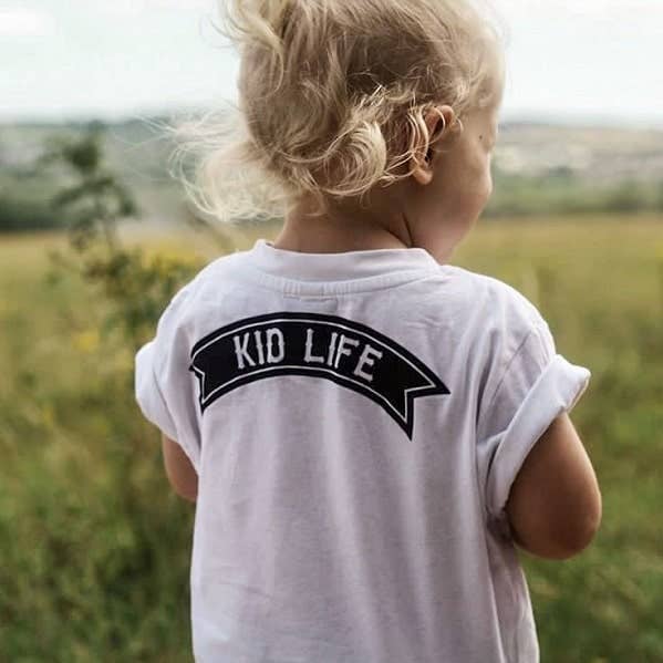 Biker Kid Life T-shirt for wholesale by mommamakes
