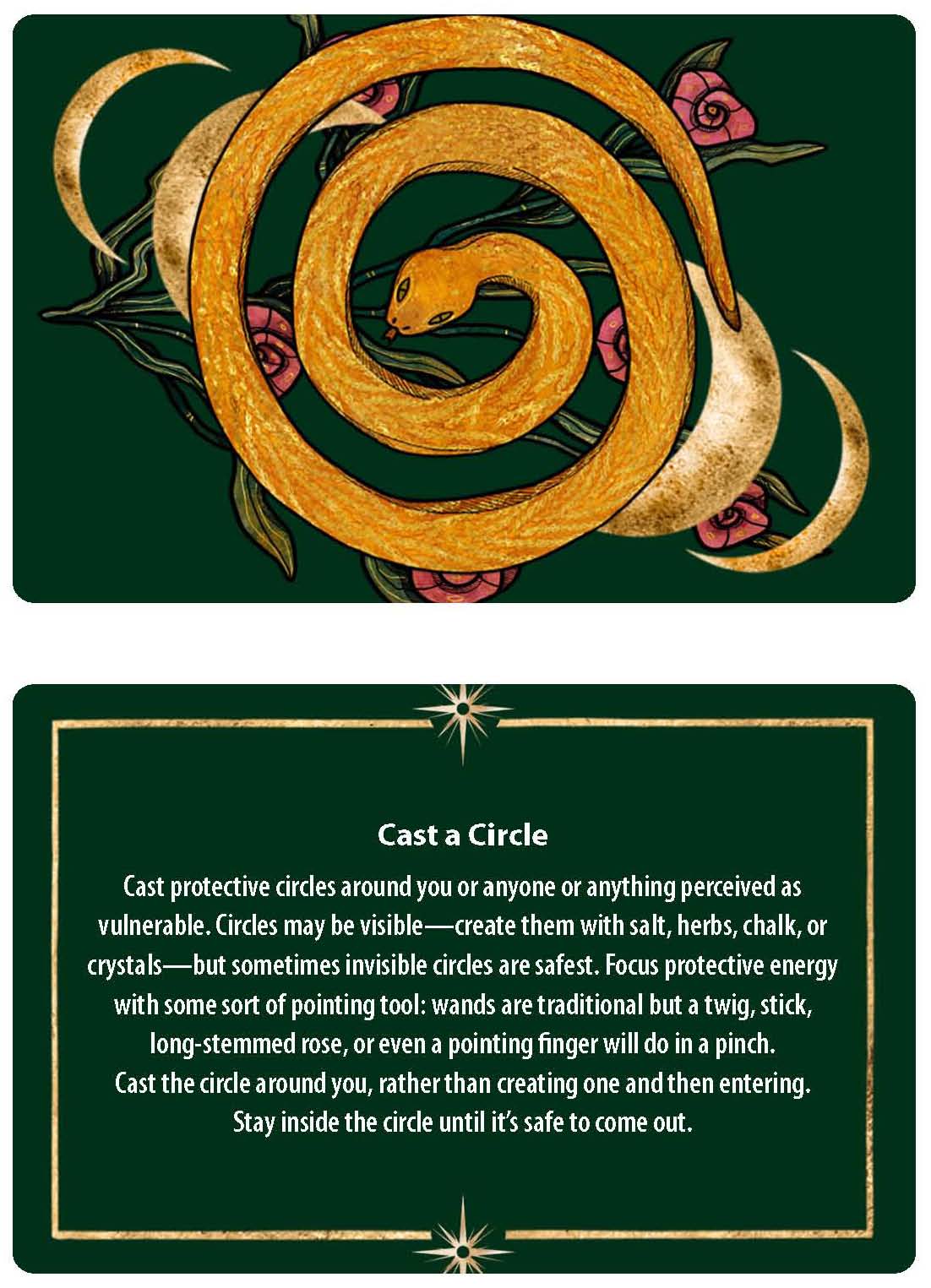 Red Wheel/Weiser LLC - Wholesale Tarot Cards - Protection Spells: 36 Cards for Magical Self-Defense (Mini)5