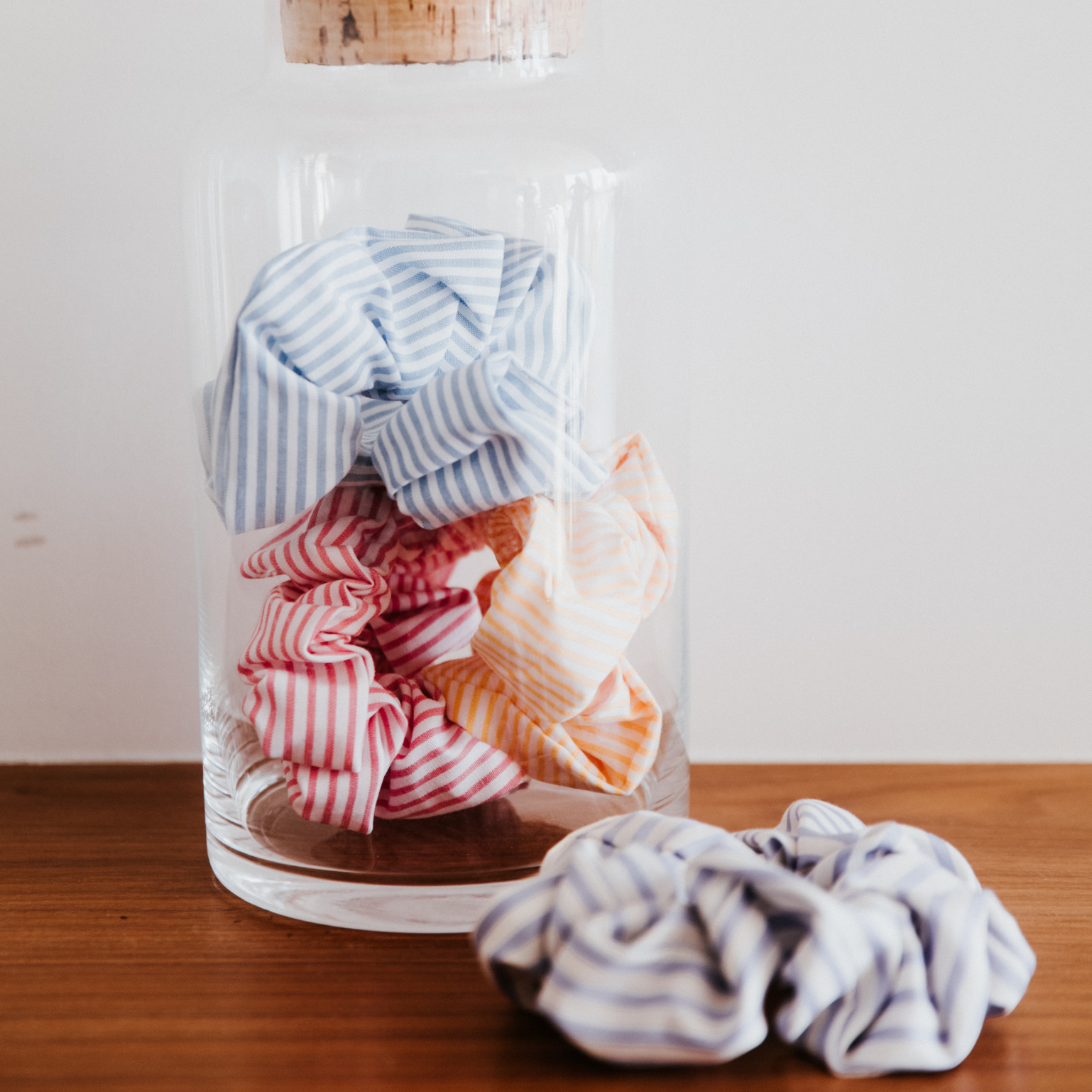 Maison Causettes - Wholesale Hair Bow - Women's - Chouchou Maëlys with Stripes8