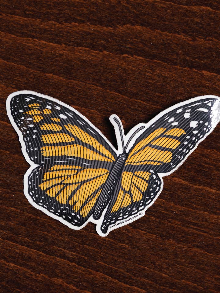 Monarch Butterfly Sticker for wholesale by ThePastimes.com