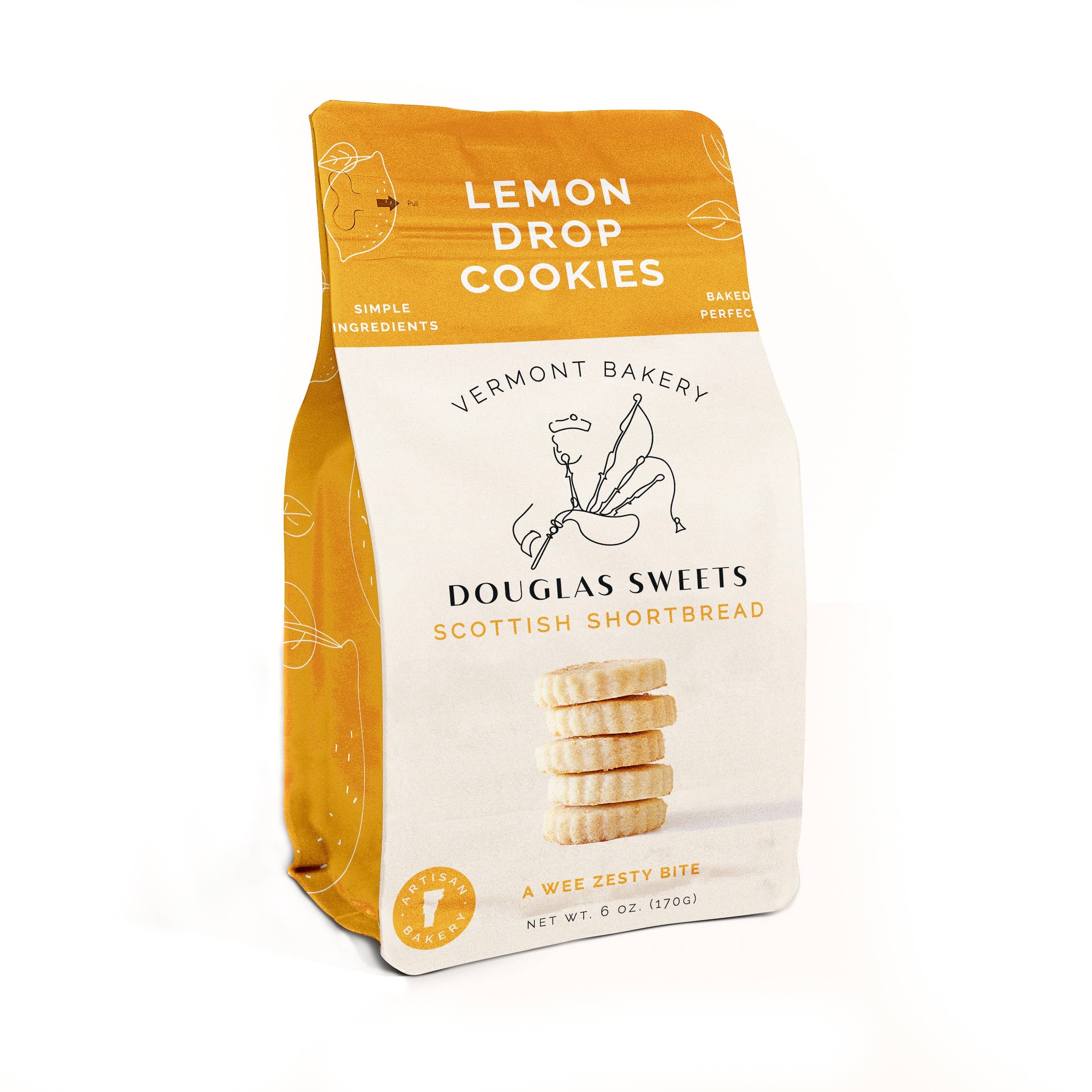 Douglas Sweets - Wholesale Cookie - Lemon Drop Shortbread Cookies4