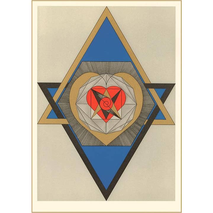 Found Image Press - Wholesale Postcard - Postcard AT-76 Geometric Art Deco