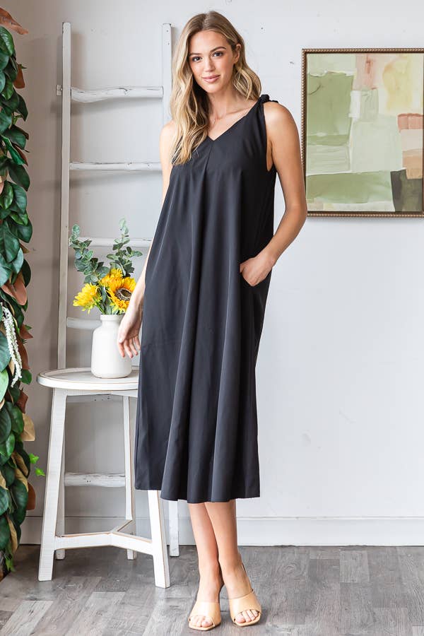 miroh - Wholesale Dress - Women's - KNOT DRESS MIDI DRESS 4