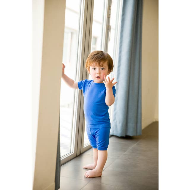 Vaenait Baby - Vente Haut et bas de pyjama – enfant - Pyjama en viscose à manches courtes coloré pour garçon et fille18