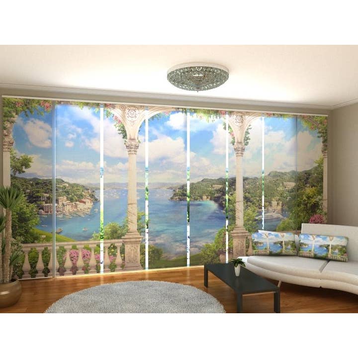 Set of 8 Fantastic Croatia Panel Curtains for wholesale by IlyDecor