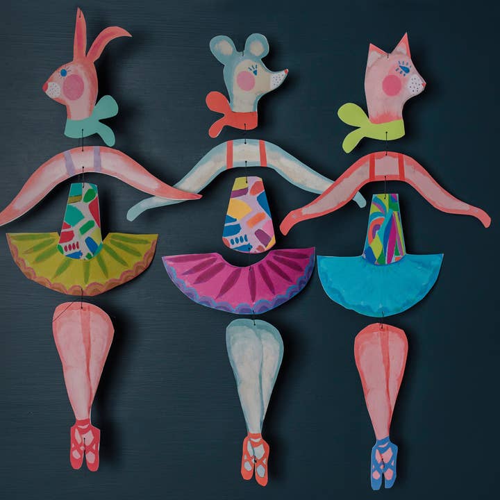 wini-tapp – wholesale Baby mobile – Mouse Ballerina Nursery Mobile1