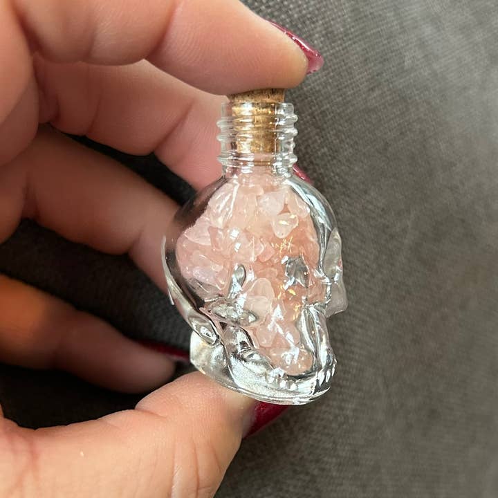 Atomic Alchemy - Wholesale Decorative Jar - Gemstone Skull Jars12