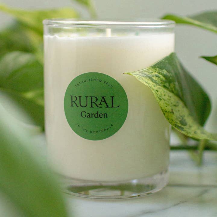 Garden Classic Glass Candle for wholesale by Rural Candles
