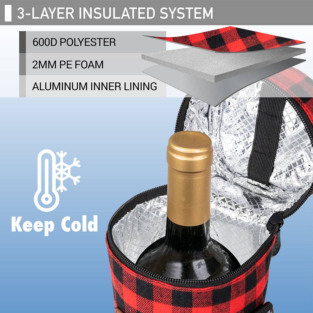 OPUX - Wholesale Wine Tote - 1 Bottle Wine Carrier Bag21