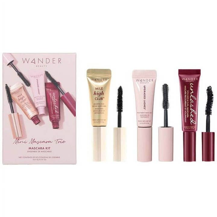 Wander Beauty Mascara Mini Trio Set för wholesale av Super Stock Wholesale