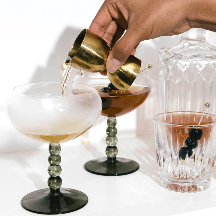 TEASPRESSA | LUXE Mixer Cube - Wholesale Jigger - Ergonomic Bell Shaped Cocktail Jigger