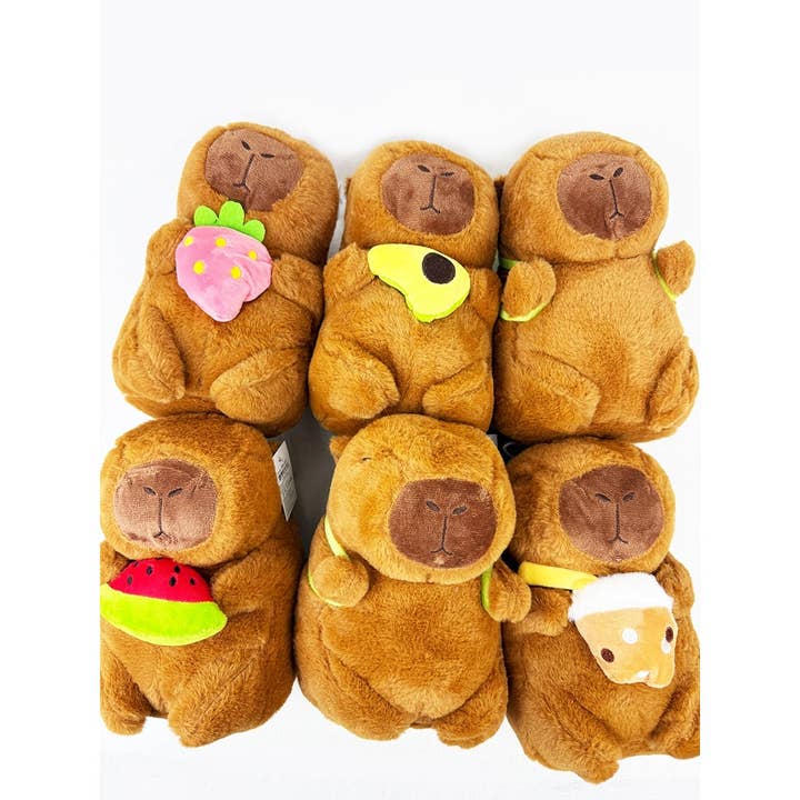 BROWN Cute Capybara Plush Toys for wholesale on Faire