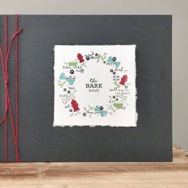 Hugs and Kisses XO - Wholesale Memory Book - Kids & Baby - Dog Puppy Wreath Memory Book0