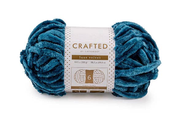 Crafted by Catherine - Wholesale Yarn - Luxe Velvet Yarn | 10.5oz/300g | Super Bulky #6 | Pack of 413
