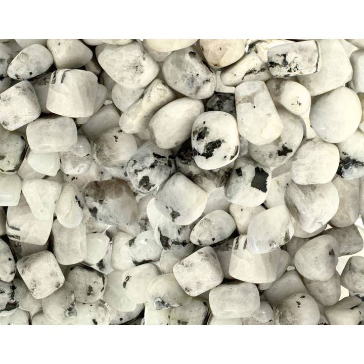 Crystal Magick Wholesale Ltd - Wholesale Spiritual Stone/Crystal - Rainbow Moonstone Tumblestones (Weight)
