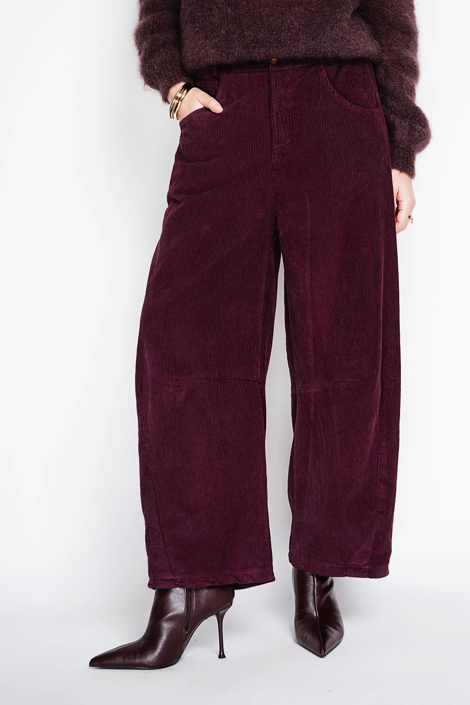 NOELINE - Vendita all'ingrosso Pantalone - Donna - Pantaloni in velluto 3057710