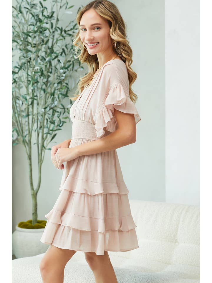 Sweet Lovely by Jen - Wholesale Dress – Women's - RUFFLE TIERED DRESS32