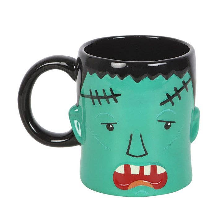 Something Different Wholesale - Wholesale Coffee Mug - Monster Frank Shaped Halloween Mug1